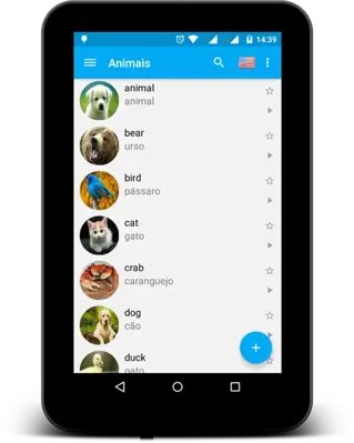 Vocabulary Notebook android App screenshot 1